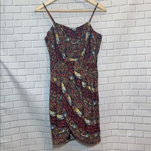 Sam‎ Edelman Print Pleated Sundress Sz 2